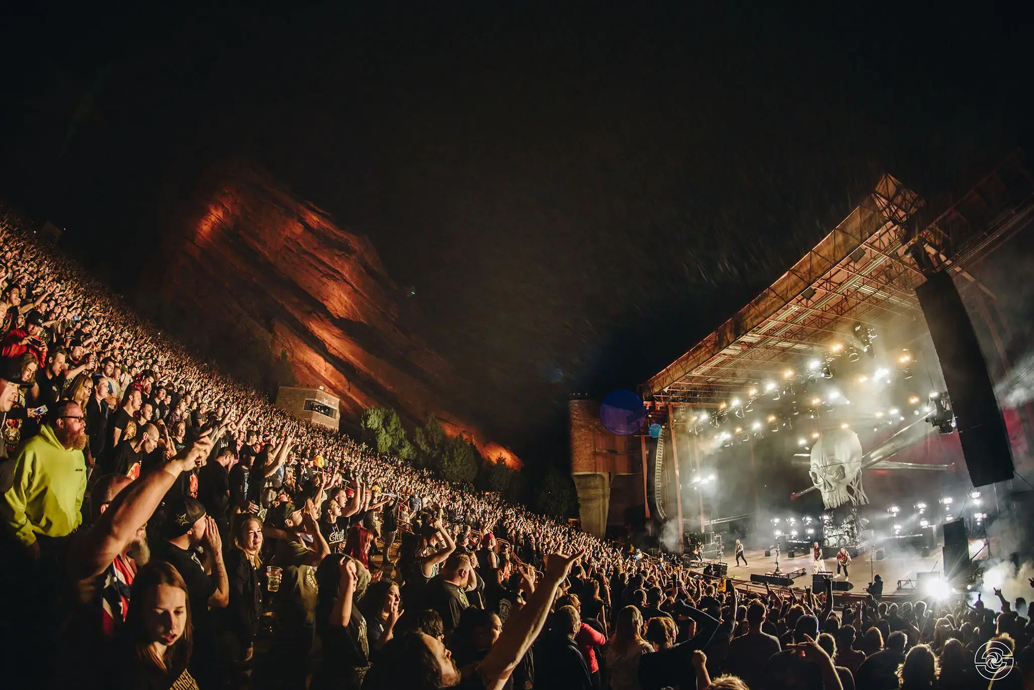 Clearwing - Five Finger Death Punch - Audio Lighting Red Rocks Production