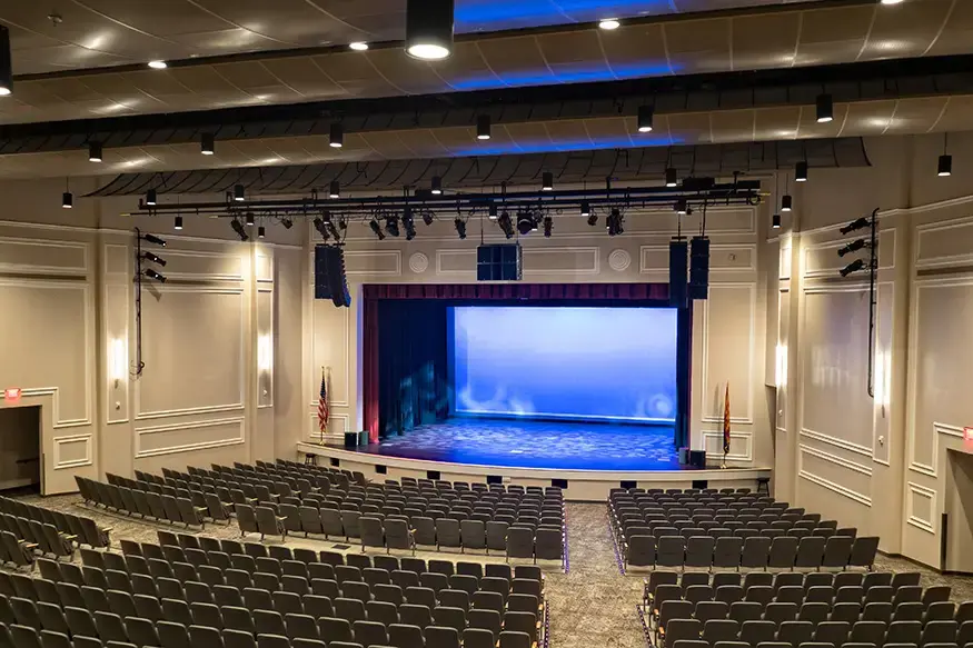 Clearwing - Madison Center for the Performing Arts High School Audio Lighting Video Rigging Installation - 2