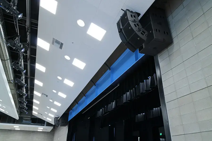 Clearwing - Mica Mountain Audio Lighting Gymatorium Cafeteria Install