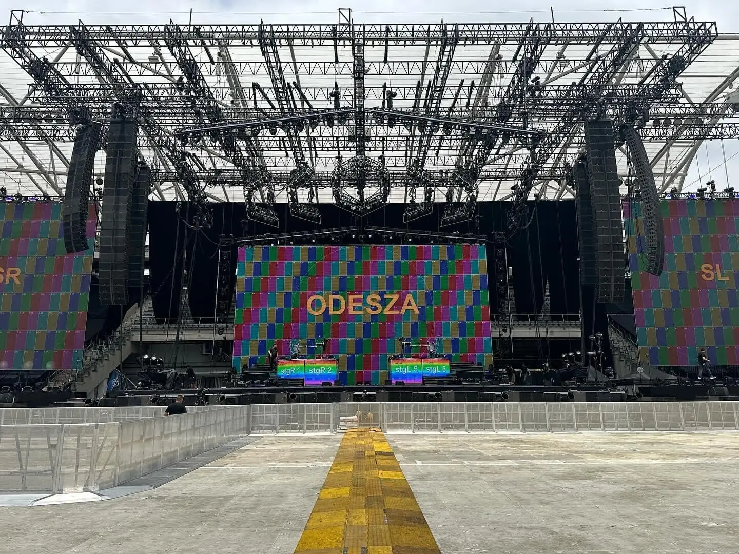 Clearwing - Odesza Tour Arena Audio Production - 1