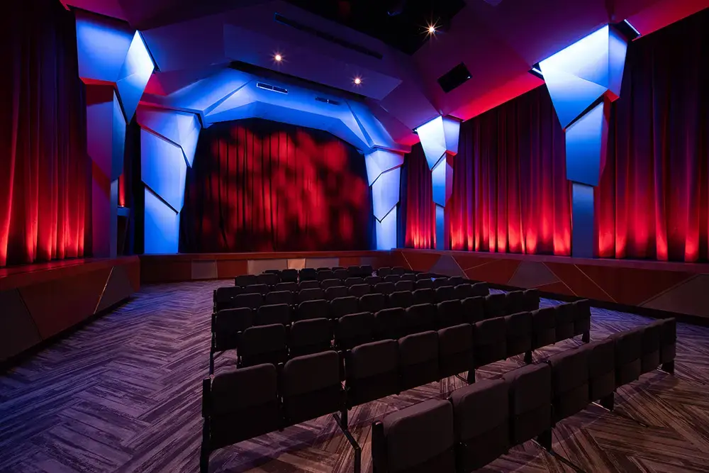 Clearwing - Ravinia Audio Lighting Drapery Rigging Installation