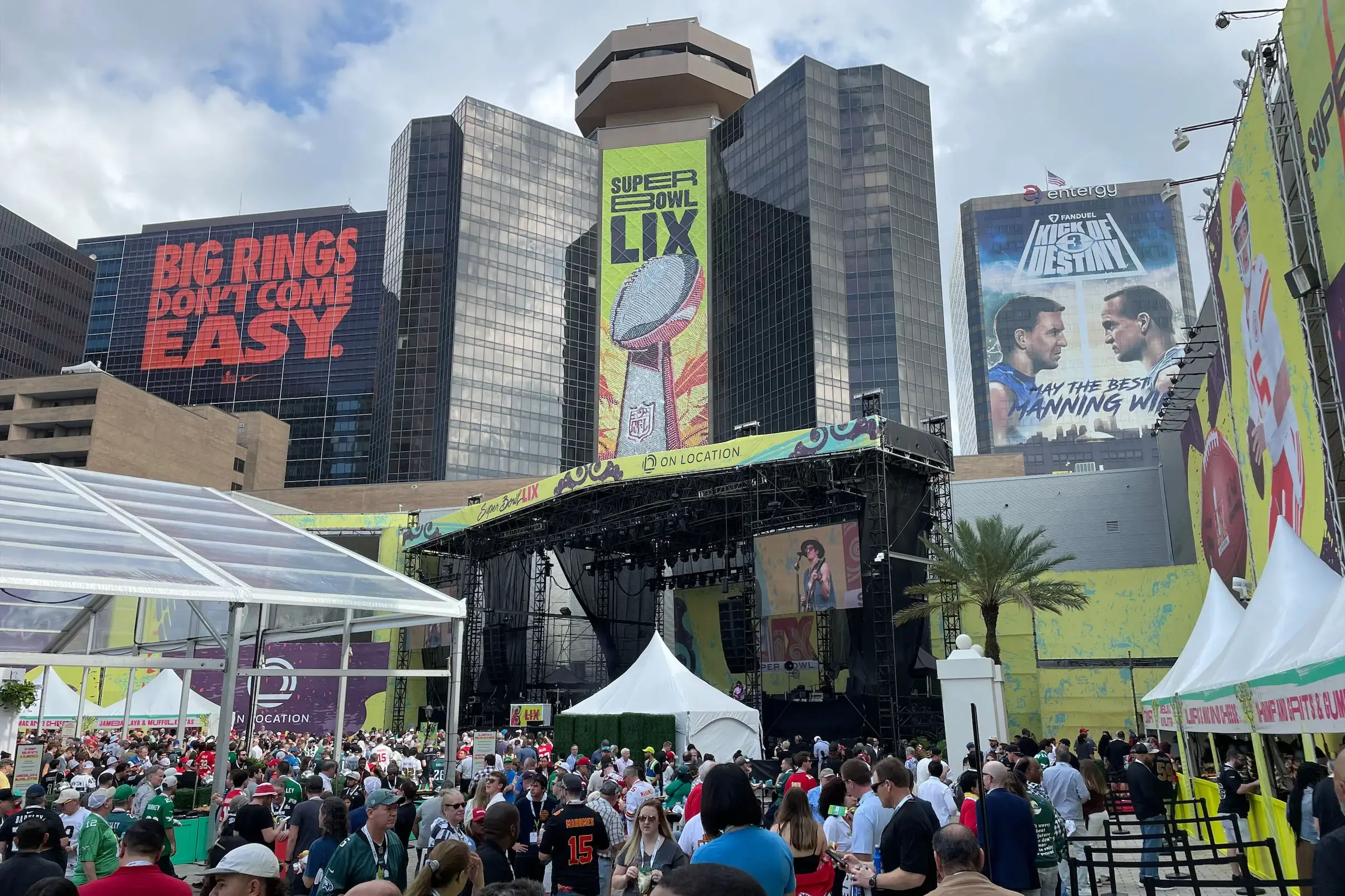 Clearwing - Superbowl Audio and Lighting Production - 3