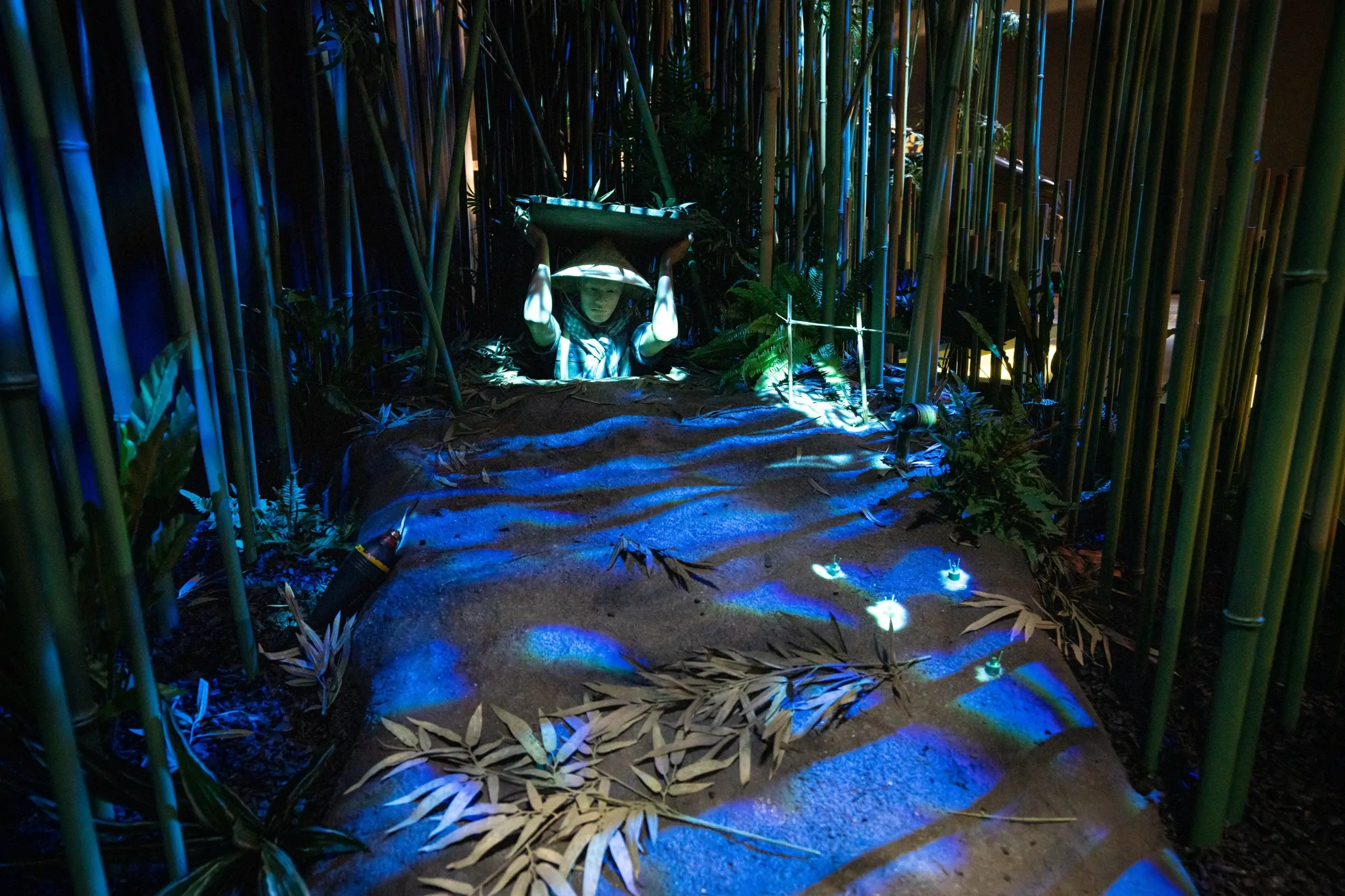 Clearwing - The National Museum of Military Vehicles Lighting Installation - 2