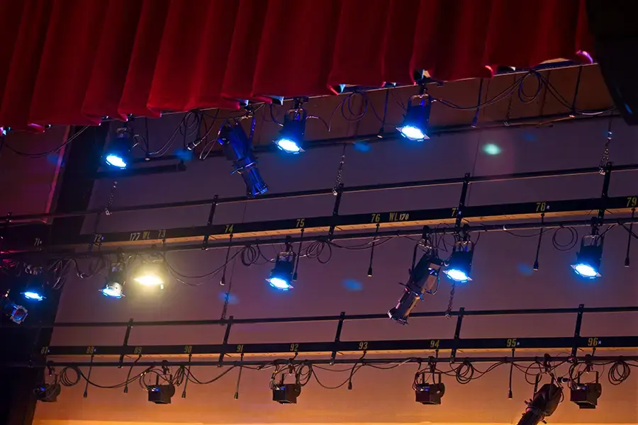 Clearwing - Trevor Browne High School Lighting Audio Rigging Installation - 1