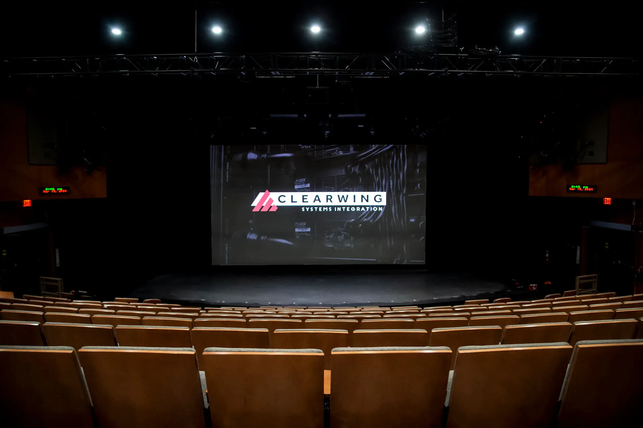 Clearwing - University of Arizona Marroney Theatre - Audio Lighting Video Installation